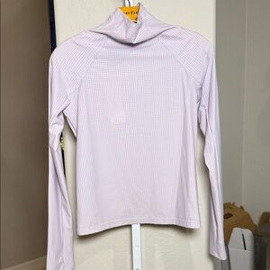 CALIA Warp Mesh Women’s LS in Misted Lilac XS